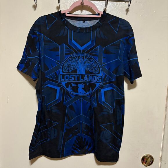 Lost Lands Blue T-Shirt size: Small - Picture 2 of 4